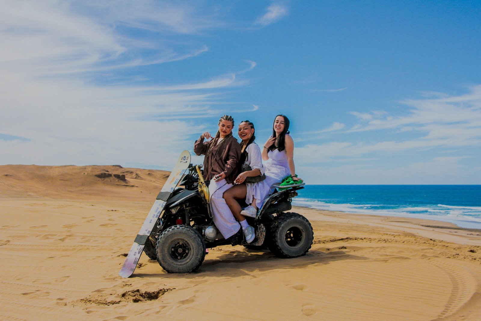 Sand Dune Surfing